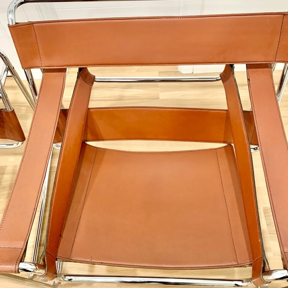 2 Waissily chairs by Marcel Breuer for Knoll - Picture 3 of 5